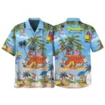 Spongebob And Friends Cartoon Hawaiian Shirt