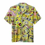 Spongebob Cartoon Emotions Hawaiian Shirt