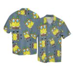 Spongebob Squarepants Glasses Hawaiian Shirt