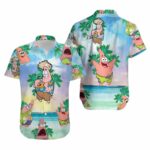Spongebob Squarepants Patrick Star Cartoon Hawaiian Shirt
