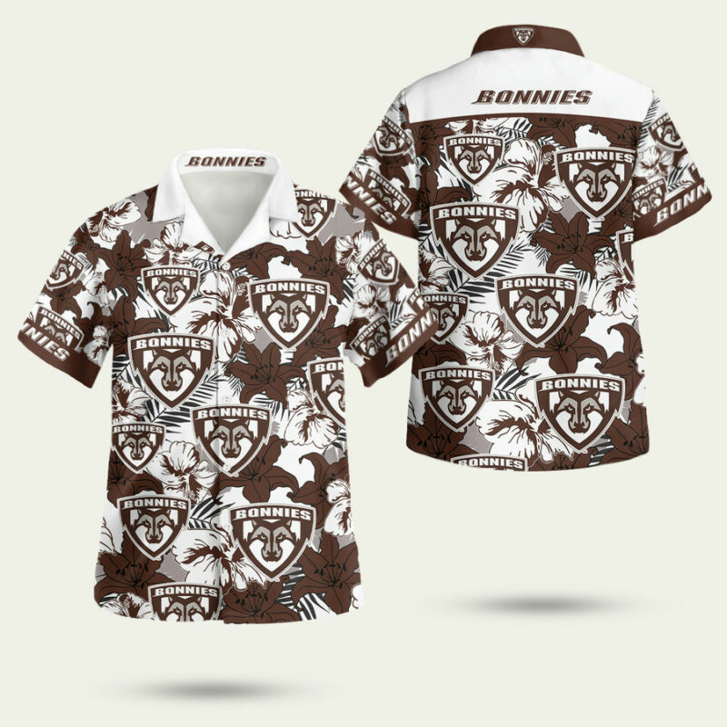 St Bonaventure Bonnies Hawaiian Shirt