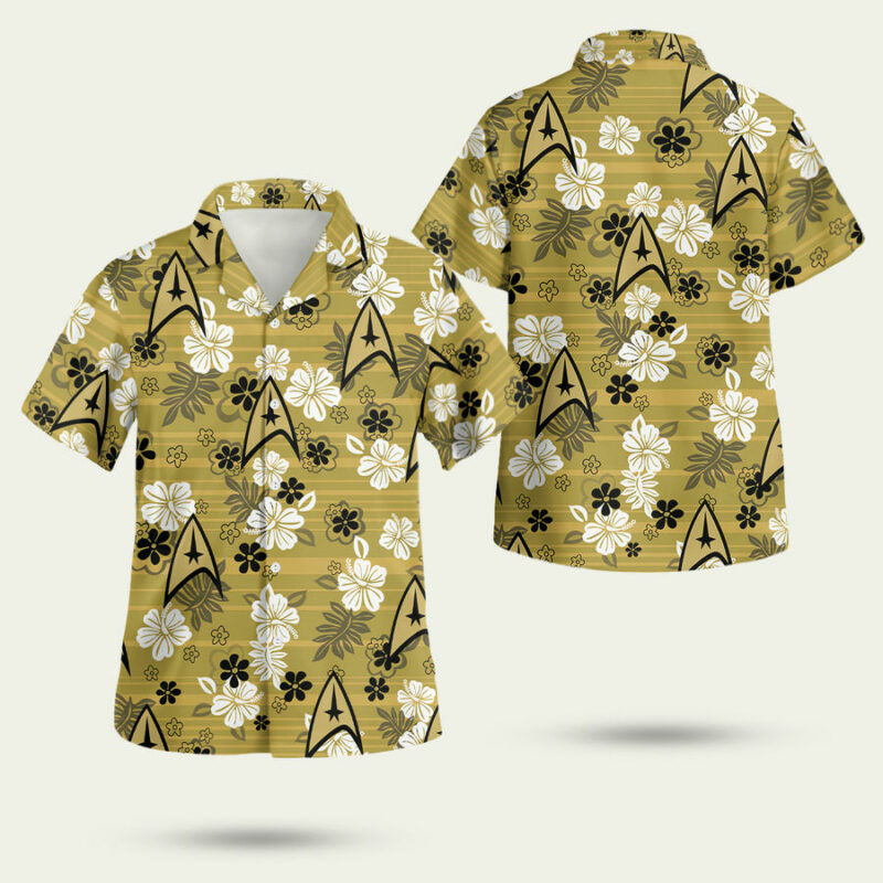 Star Trek Flower Hawaiian Shirt