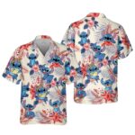Stitch 4th Of July Summer Vacation Hawaiian Shirt