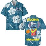 Stitch And Lilo Tropical Vacation Hawaiian Shirt