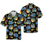 Stitch Disney Tropical Beach Hawaiian shirt