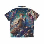 Stylish Anime Kawaii Fans Hawaiian Shirt Back