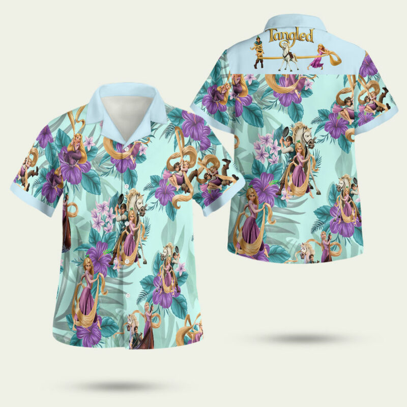 Tangled Hawaiian Shirt 1
