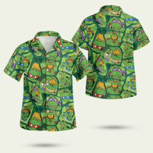 Teenage mutant ninja turtles hawaiian shirt