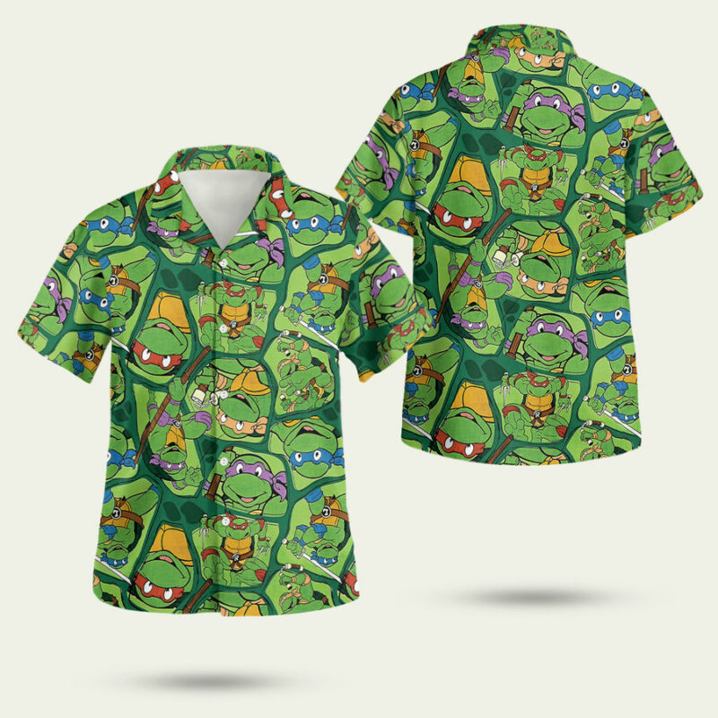 Teenage Mutant Ninja Turtles Hawaiian Shirt