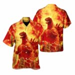 The Godzilla Character Hawaiian Shirt