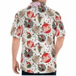 The Grinch Christmas Ball Hawaiian Shirt Back