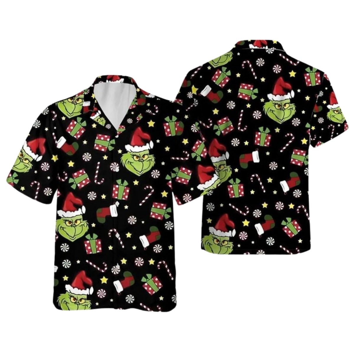 The Grinch Christmas Merry Grinchmas Hawaiian Shirt