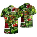 The Grinch Movie Merry Christmas Hawaiian Shirt