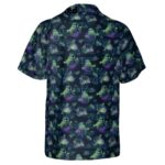 The Real Ghostbusters Slimer Classics Retro Hawaiian Shirt Back
