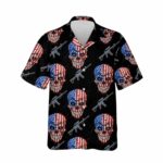 The Skull Goose Guc Hawaiian Shirt