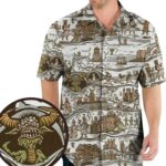 The Tapestry Journey Monty Python Hawaiian Shirt Front 1