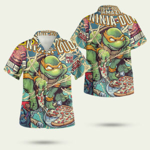 The amazing ninja turtles hawaiian shirt