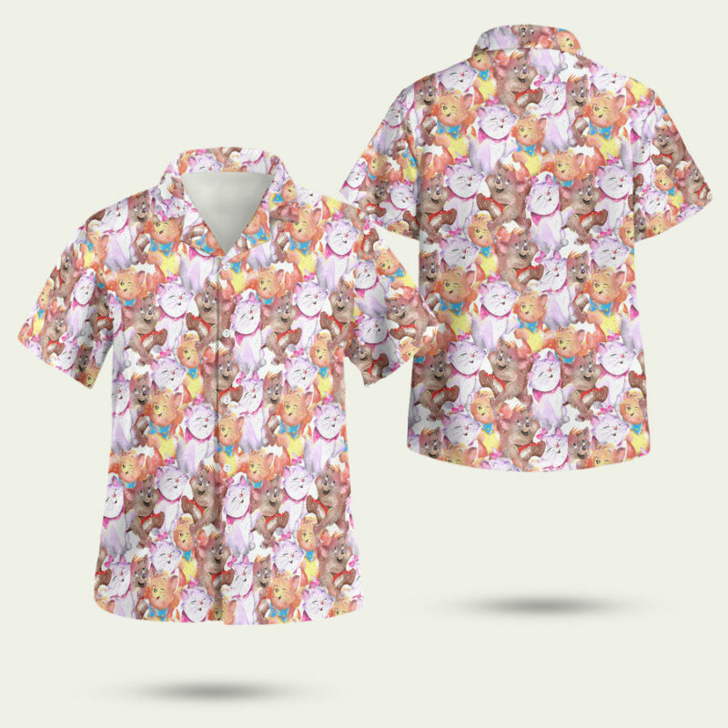 The Aristocats Disney Hawaiian Shirt