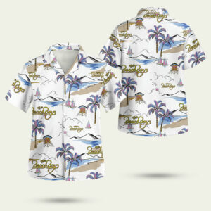 The beach boys rock band hawaiian shirt