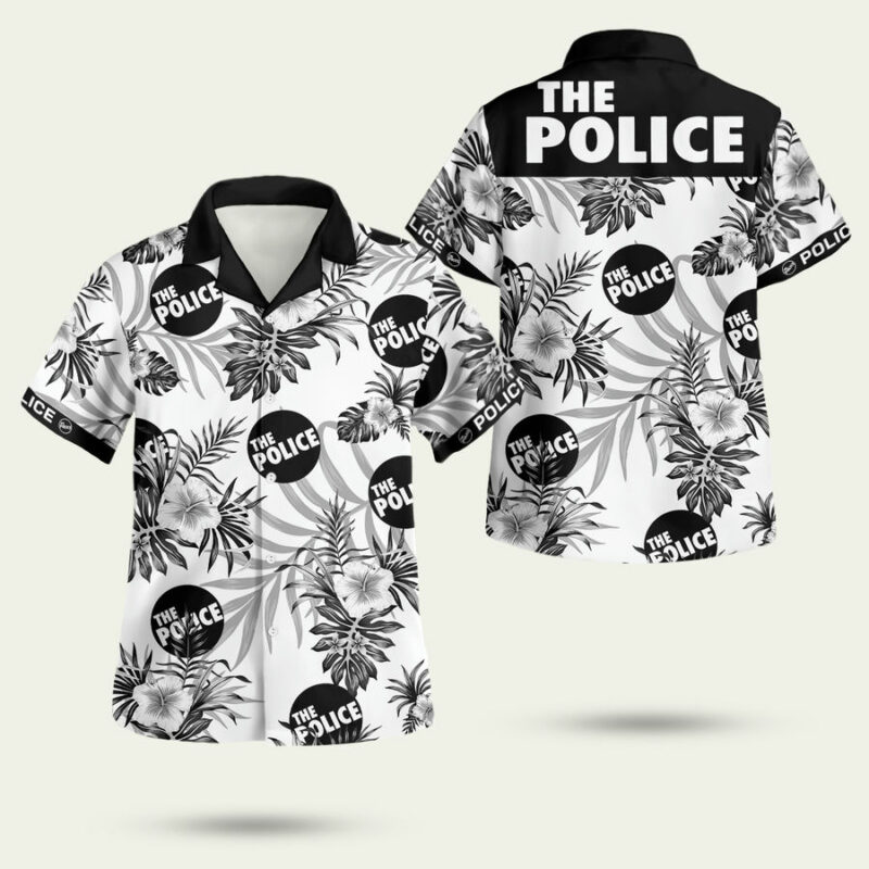 The Police Rock Band Hawaiian Shirt