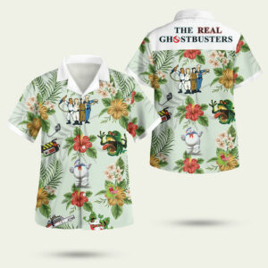 The real ghostbusters summer hawaiian shirt