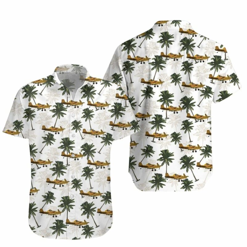 Thrush Ag Airplane Hawaiian Shirt