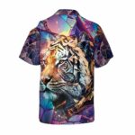 Tiger Colorful Hawaiian Shirt Back