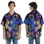 Tiger Neon Colorfull Hawaiian Shirt