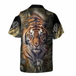 Tiger Tropical Lover Summer Hawaiian Shirt Back