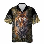 Tiger Tropical Lover Summer Hawaiian Shirt Front