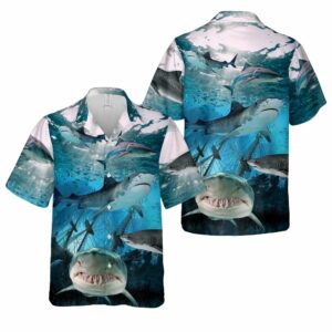 Tiger shark Hawaiian Shirt