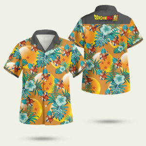 Tlmus dragon ball super goku hawaiian shirt