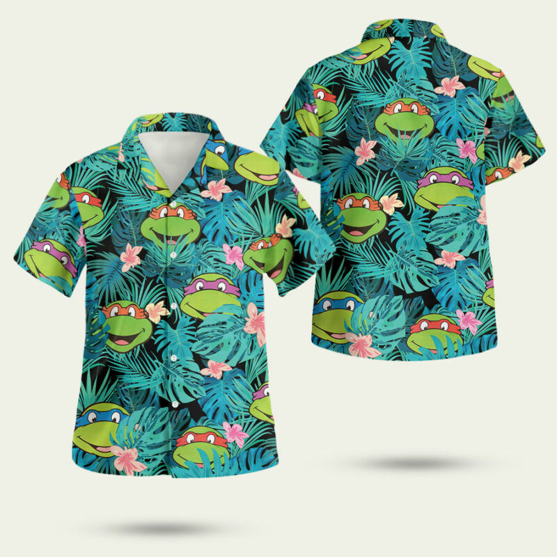 Tmnt Ninja Turtles Tropical Hawaiian Shirt