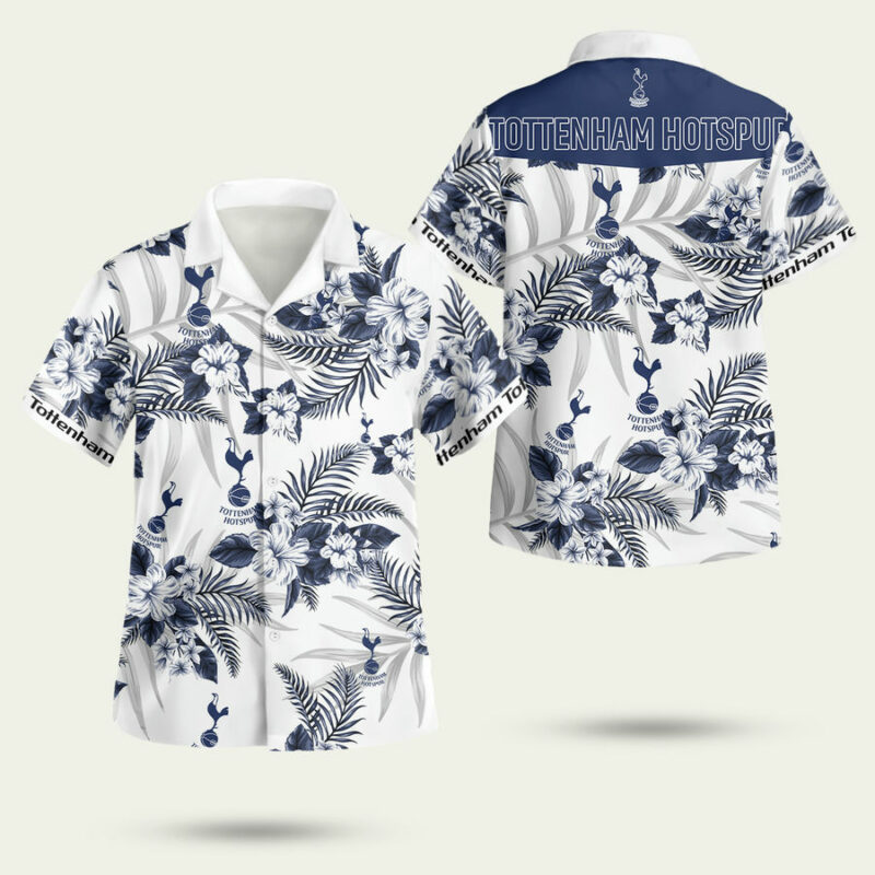 Tottenham Spur Floral Hawaiian Shirt