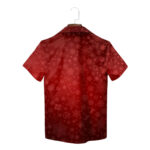 Tree Rex Wrapped Lights Christmas Dinosaur Hawaiian Shirt Back