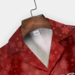 Tree Rex Wrapped Lights Christmas Dinosaur Hawaiian Shirt Front