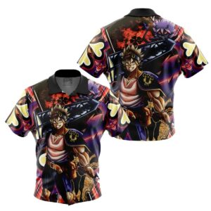 Trippy Asta Black Clover Hawaiian Shirt