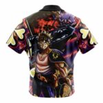 Trippy Asta Black Clover Hawaiian Shirt Back