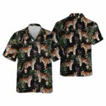 Tropical Forest Summer Tiger Hawaiian Shirt
