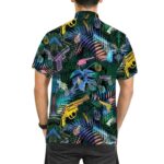 Tropical Gun Lover Hawaiian Shirt Back