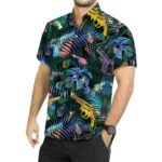 Tropical Gun Lover Hawaiian Shirt Front