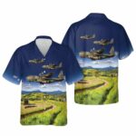 US Air Force Lockheed Martin AC 130J Ghostrider L 382100 Hawaiian Shirt