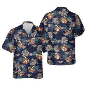 US Marine Corps Combat Aircrew Badge Wings Hawaiian Shirt