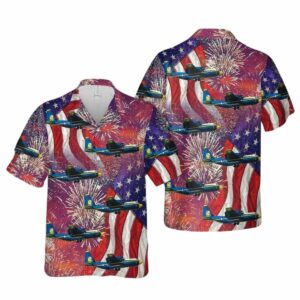 US Marine Corps Lockheed Martin C 130J Hercules L 382 Fat Albert Hawaiian Shirt