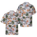 US Marine Corps VMCJ McDonnell RF 4B Phantom Hawaiian Shirt