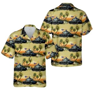 USMC M47 Tank Hawaiian Shirt