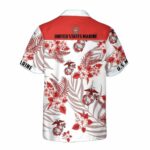 United States Marine Corps Hawaiian Shirt Back