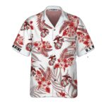 United States Marine Corps Hawaiian Shirt Front