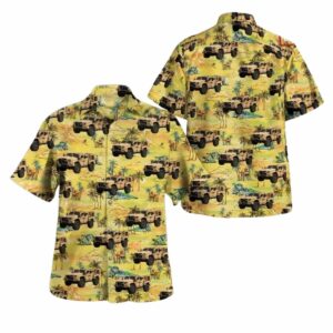 United States Marine Corps Usmc Joint Light Tactical Vehicle Hawaiian Shirt