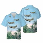 Us Air Force Boeing B 17 Flying Fortress Hawaiian Shirt